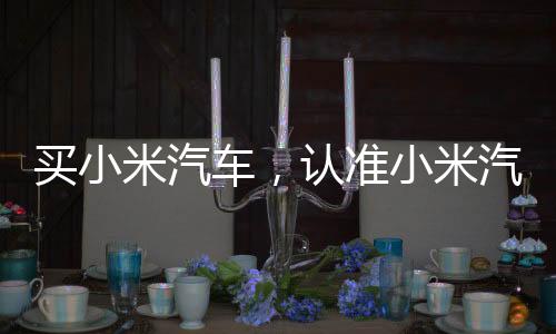 【】“我家附近就有小米汽车门店