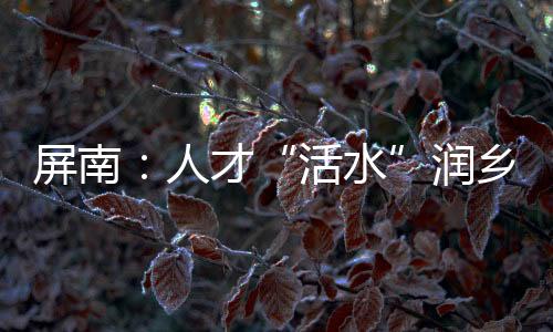 【】聘请专家团队回乡办培训