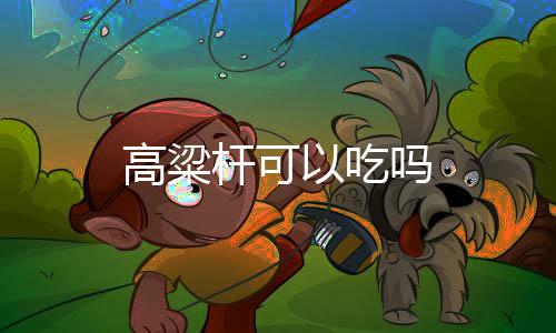 【】农民种的高粱杆高粱可以食用